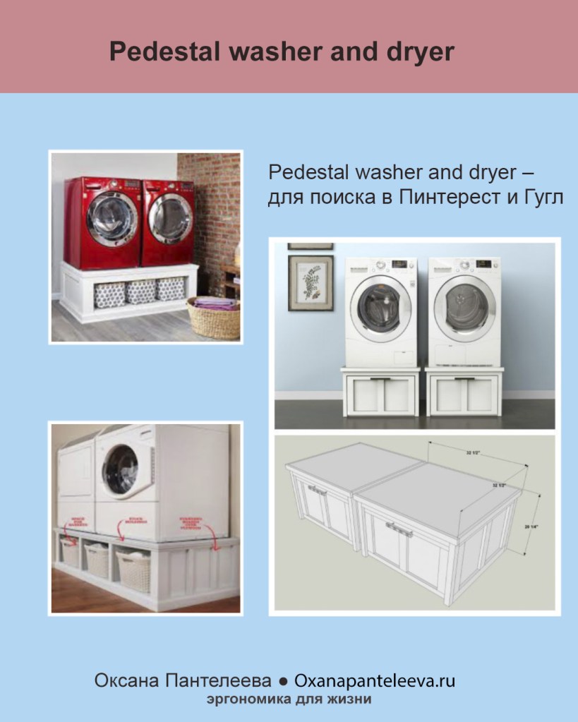 подиум для стиральной машины как сделать
