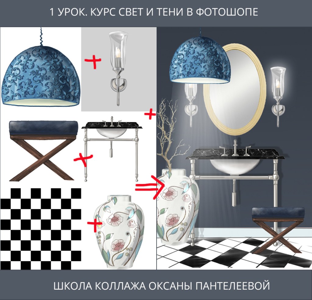 курсы коллажа Оксаны Пантелеевой 