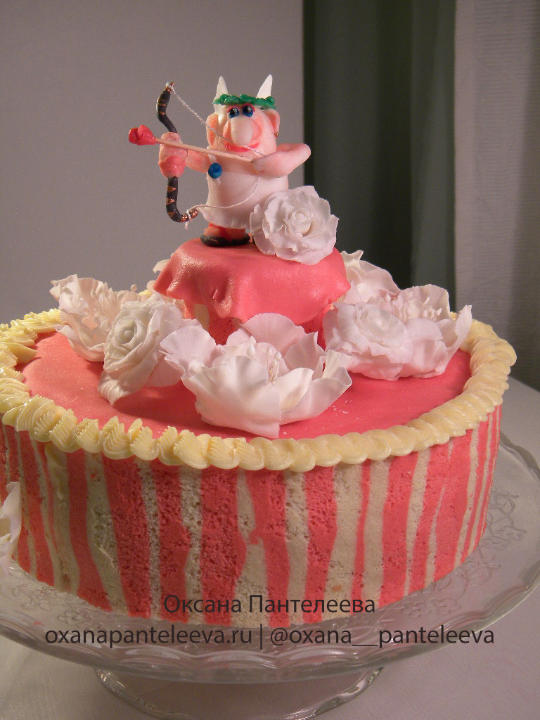 как сделать торт стрелец